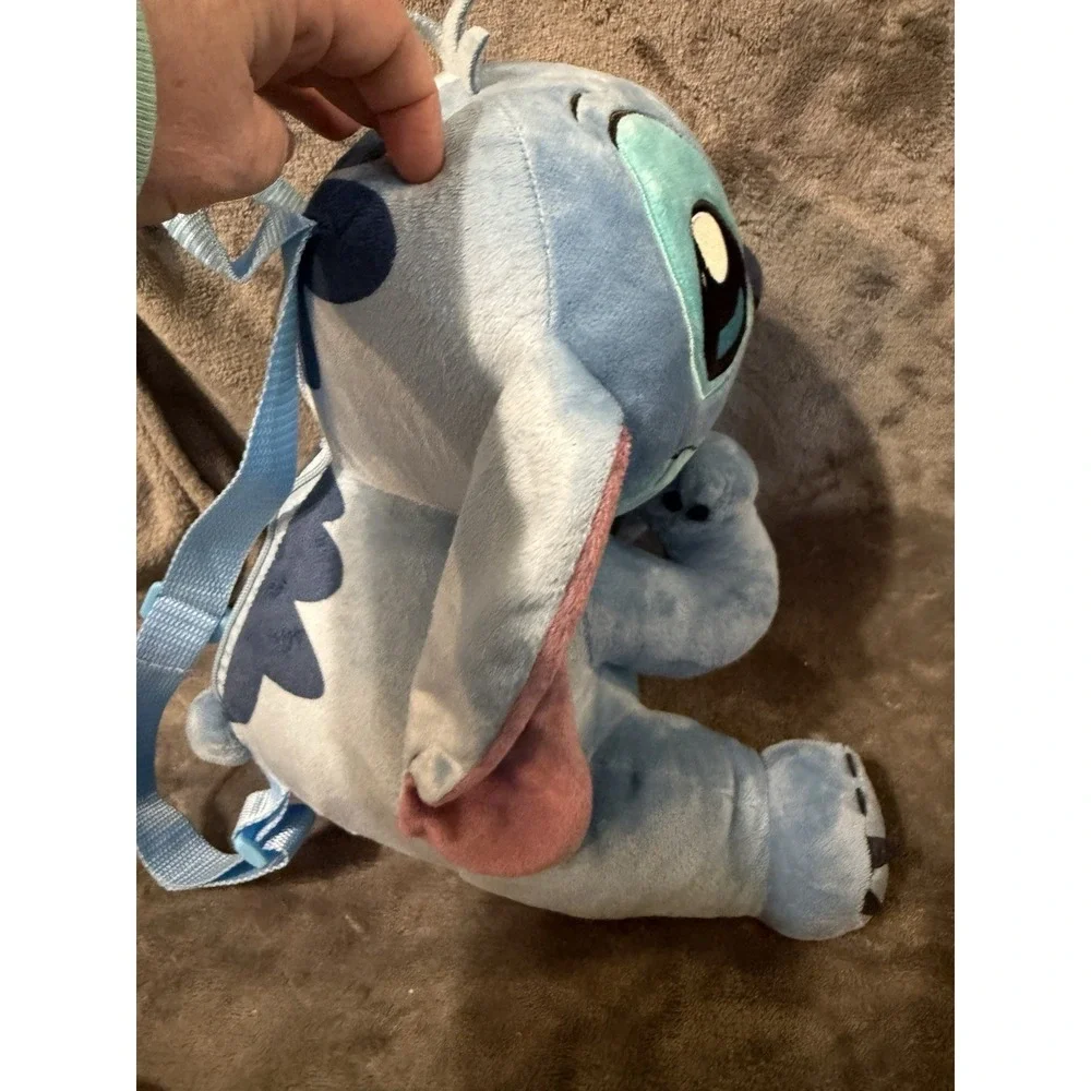 Disney‎ Stitch Stuffed Animal Backpack 12